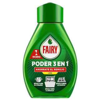 Fairy Detergente Manual Loiça Recarga Poder 3 em 1 recarga 500 ml