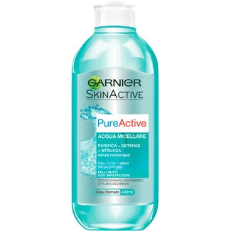 Garnier Água Micelar Pure Active embalagem 400 ml