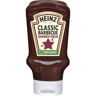 HEINZ salsa barbacoa sin gluten envase 400 ml