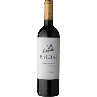 BALBAS vino tinto joven barrica DO Ribera del Duero botella 75 cl