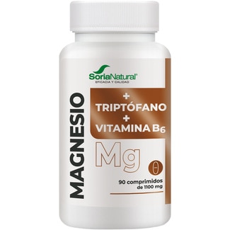 SORIA NATURAL magnesio con triptófano y vitamina B6 bote 90 comprimidos