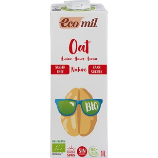 ECOMIL Oat bebida de avena ecológica sin azúcares brik 1 l