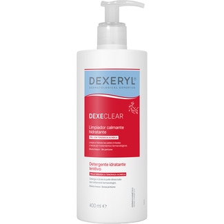 DUCRAY DEXERYL Dexeclear limpiador calmante hidratante para piel con tendencia acneica dosificador 400 ml