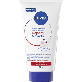NIVEA crema de manos Repara y Cuida para piel extra seca tubo 75 ml