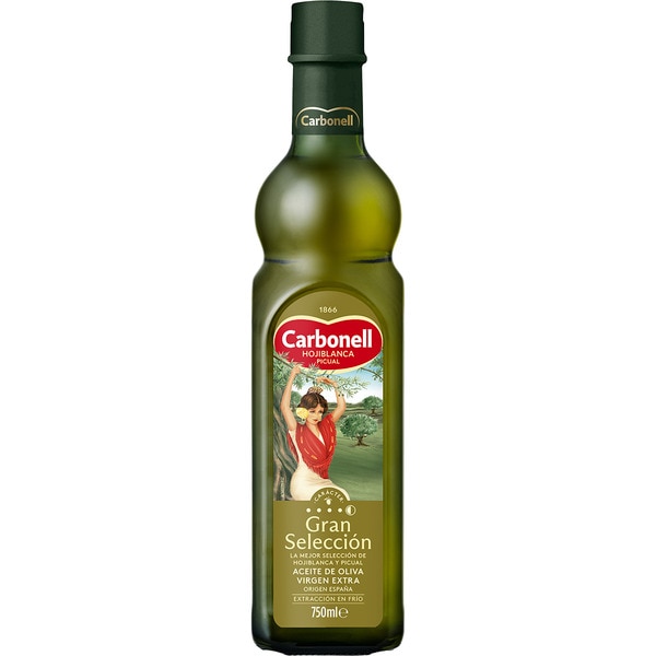 precios Carbonell Gran Seleccion Aceite De Oliva Virgen Extra Hojiblanca Picual Gran Selección Botella 750 Ml en Hipercor