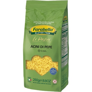 FARABELLA Le Pastine Acini di Pepe pasta sin gluten envase 250 g