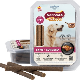 MEDITERRANEAN Ibéricas Sticks Hundesnacks Lamm glutenfrei Box 350 g