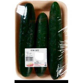 Pepino Peso Aproximado por cuvete 700 g