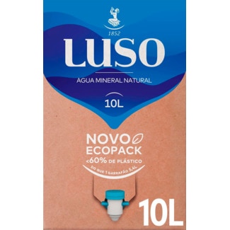 Luso Água Mineral Natural EcoPack embalagem 10 L