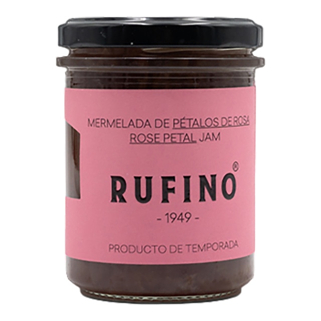 Mermelada de pétalos de rosa Rufino