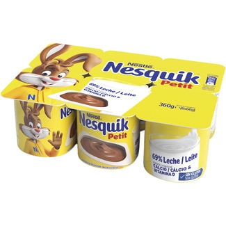 NESTLE NESQUIK petit cacao sin gluten pack 6 unidades 60 g