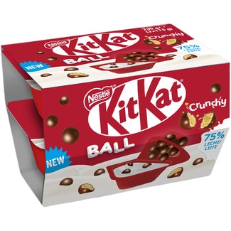 NESTLE KIT KAT Mix-in yogur natural azucarado con bolitas de Kit Kat pack 2 unidades 115 g
