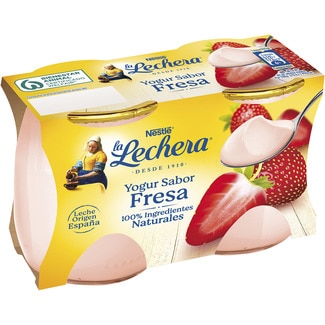 LA LECHERA Joghurt Erdbeergeschmack 2er-Pack Einheiten 125 g