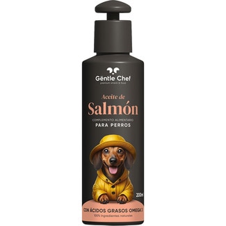 GËNTLE CHEF aceite de salmón para perros bote 200 ml
