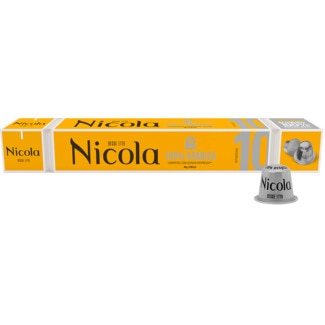 Nicola Café Alumínio 100% Arábica embalagem 10 unidades
