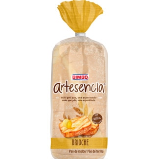 Bimbo Pão Brioche Artesencia embalagem 500 g