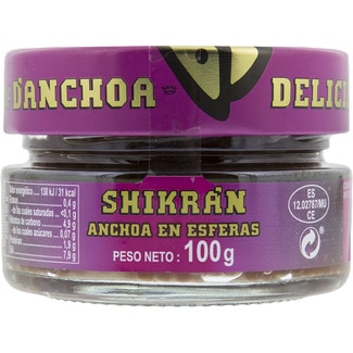 Shikra'n sucedáneo de huevas de anchoa tarro 100 g - Delicias D'anchoa