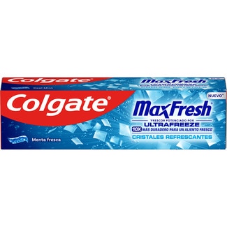 COLGATE pasta de dientes Max Fresh menta fresca tubo 75 ml