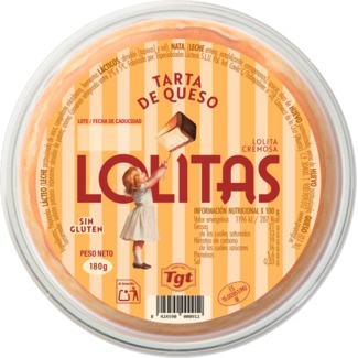 Lolitas Tarte de Queio unidade 180 g