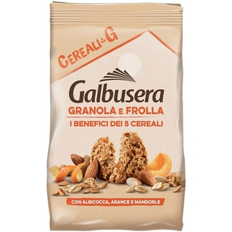 GALBUSERA galletas de granola 5 cereales con albaricoque, naranja y almendra Tasche 300 g