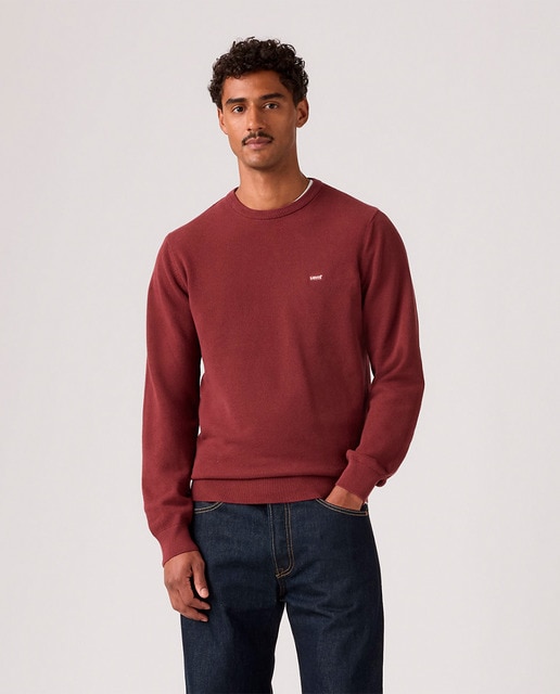 Levi's - Jersey de hombre Lightweight con cuello redondo.