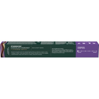Café con sabor intenso a chocolate y avellanas intensidad 5 estuche 10 g compatibles con máquinas Nespresso - Starbucks