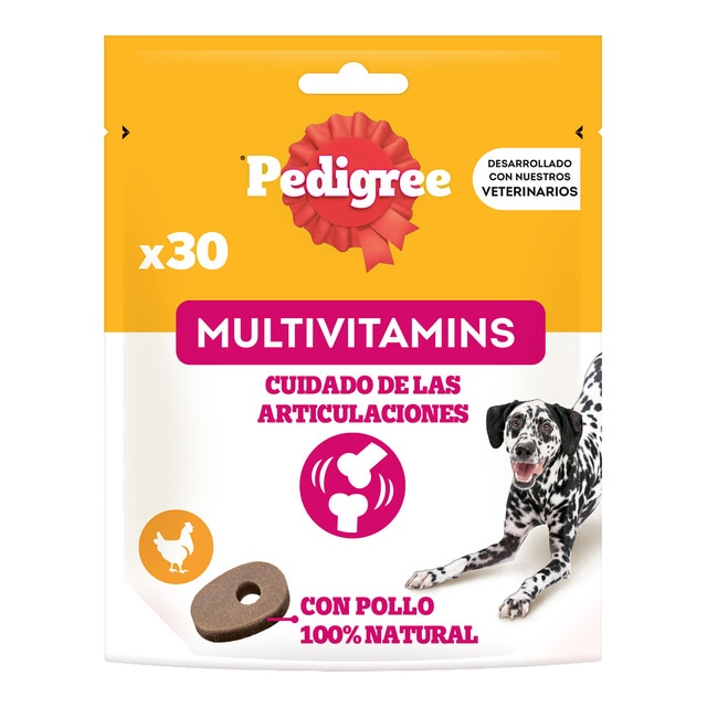 Pedigree – Snack multivitamínico para perros Pedigree articulaciones 180 g.