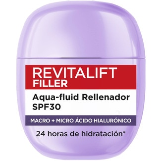 L'OREAL fluido Aqua-fluid rellenador SPF30 Revitalif Filler frasco 40 ml