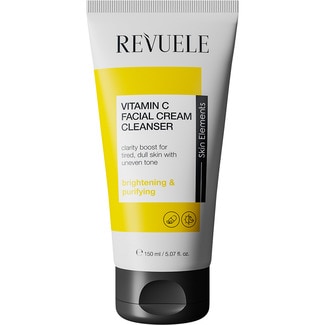 REVUELE limpiadora facial con vitamina C SPF 20 para pieles cansadas tubo 150 ml