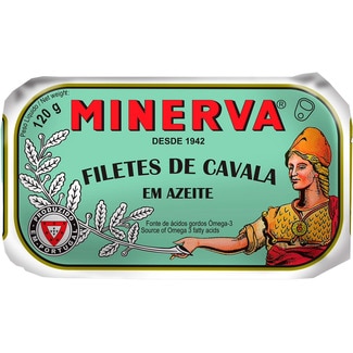 Minerva Filetes de Cavala em Azeite lata 120 g