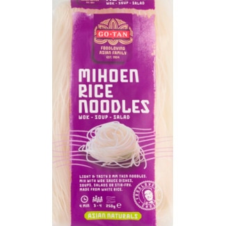 Go-Tan Noodles de Arroz embalagem 250 g