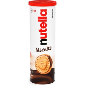 Nutella Bolachas com recheio de Chocolate embalagem 166 g