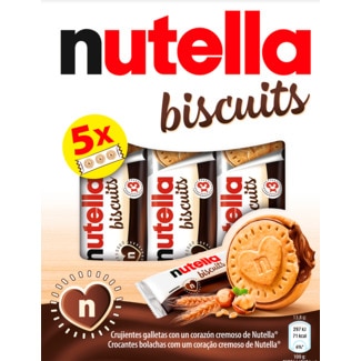 Nutella Bolachas com Recheio de Chocolate embalagem 207 g