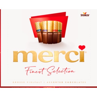 Merci Chocolates Diversos embalagem 250 g