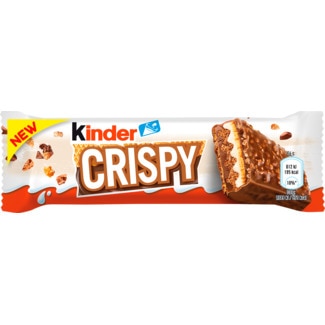 Kinder Snack de Chocolate Crispy embalagem 34 g