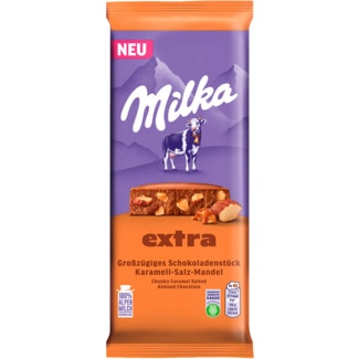 Milka Chocolate Amêndoas Salgadas tablete 190 g
