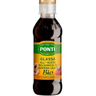 Ponti Creme Vinagre Bâlsamico Biológico embalagem 250 g