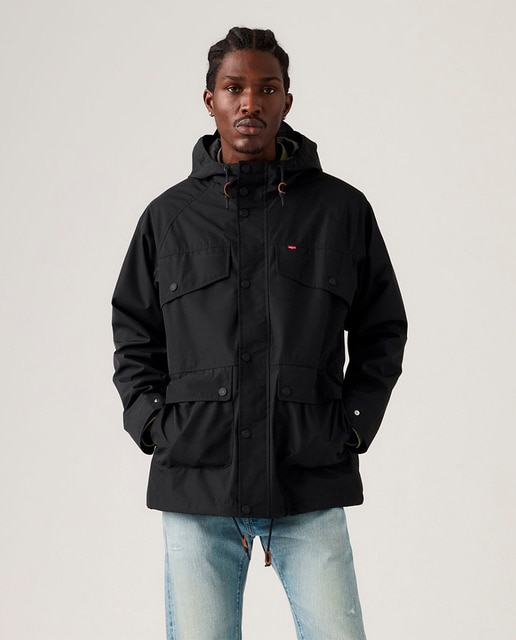 Levi's - Parka con capucha de hombre.
