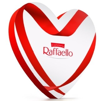 Ferrero Bombom Coração Rafaello embalagem 100 g