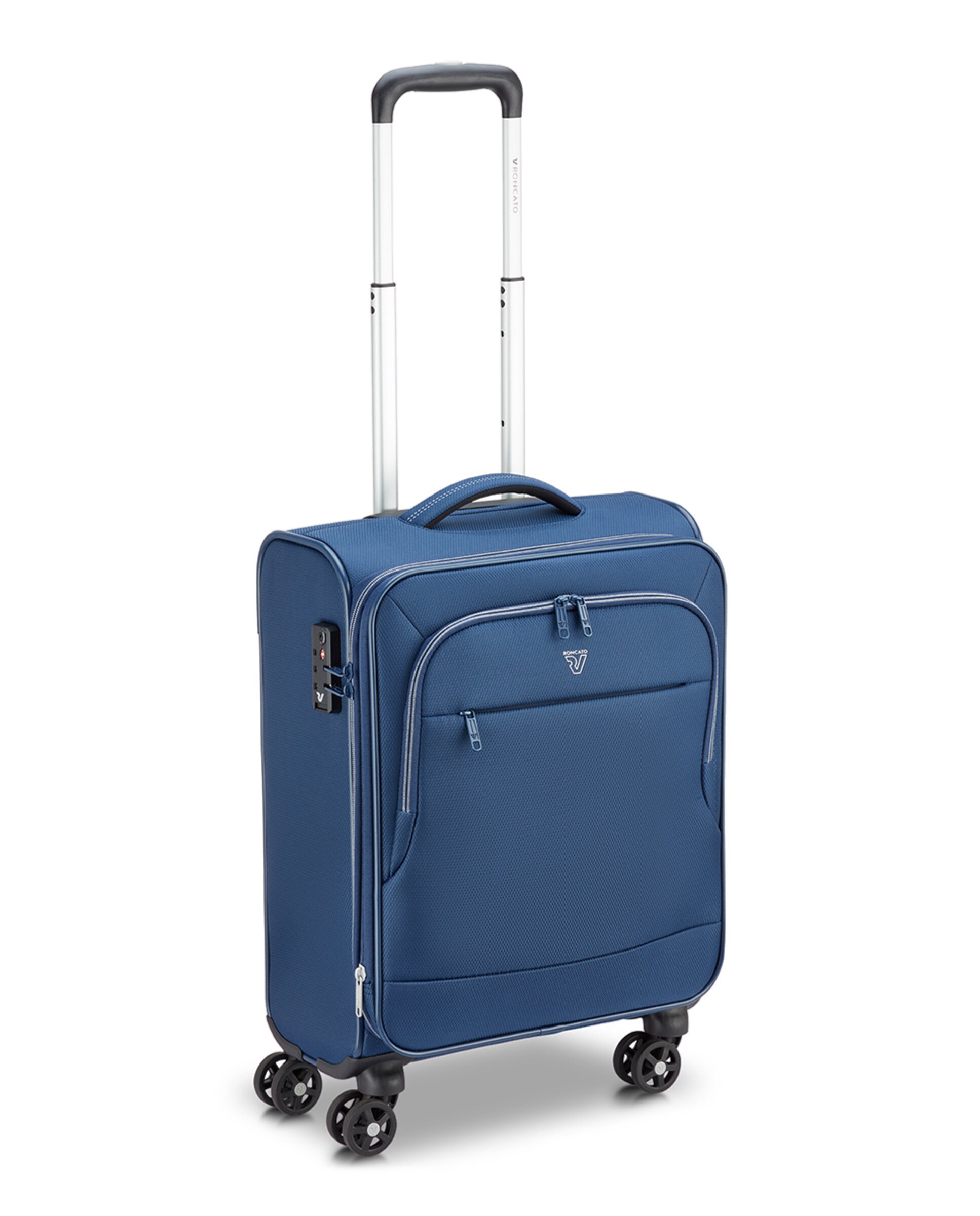 Trolley de Cabine Flyover Flexível e Expansível com Capacidade até 47 L Azul-marinho-7