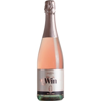 WIN vino rosado sparkling 0.0 alcohol botella 75 cl