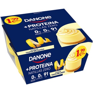 DANONE Proteinpudding Zero Zitronenkuchengeschmack 4er-Pack 120 g