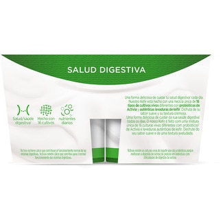 Kéfir natural pack 4 unidades 125 g - Danone Activia