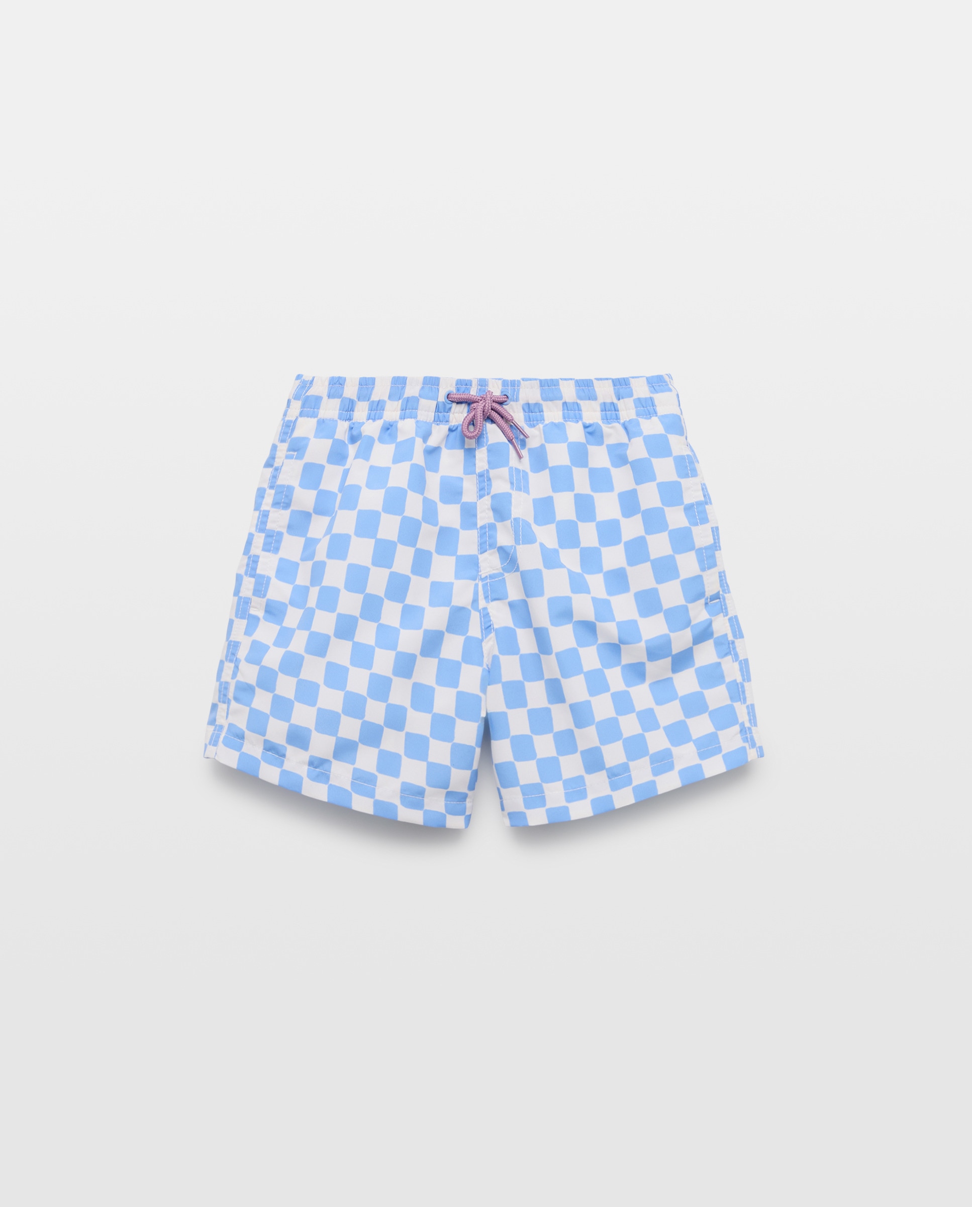 Imagen 0 de Bañador bermuda de niño damero