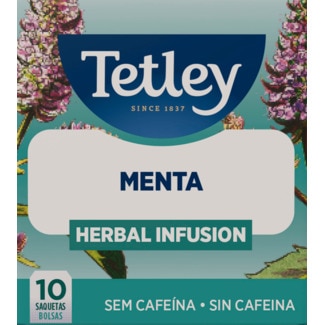 Tetley Infusão de Menta embalagem 10 unidades