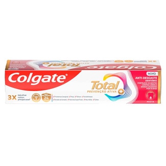 Colgate Pasta de Dentes Prevenção Ativa Anti-Desgaste Dentário Colgate Total embalagem 75 ml