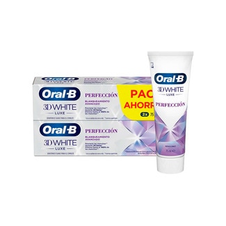 Oral B Pasta Dentifrica 3D White Luxe 2x75ml pack 2 unidades