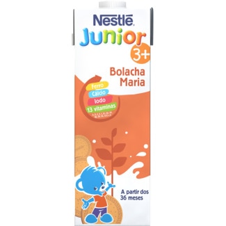 Nestlé Leite de Crescimento Bolacha Maria 3+ embalagem 1 L