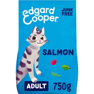 EDGARD&COOPER pienso para gatos adultos salmón sin cereales Behälter 750 g