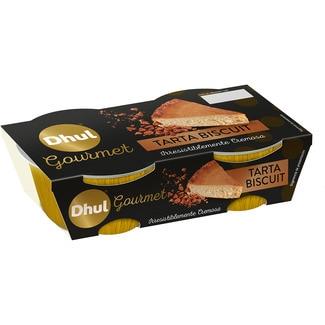 DHUL tarta biscuit Gourmet  pack 2 unidades 100 g